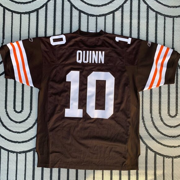 Cleveland Browns Brady Quinn #10 Retro Jersey - Picture 3 of 11